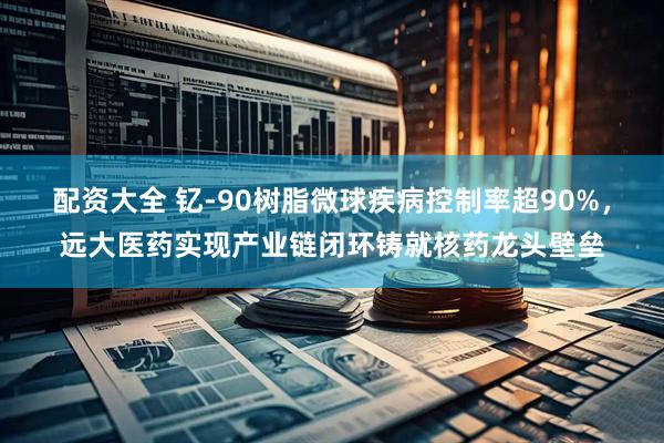 配资大全 钇-90树脂微球疾病控制率超90%，远大医药实现产业链闭环铸就核药龙头壁垒