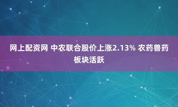 网上配资网 中农联合股价上涨2.13% 农药兽药板块活跃